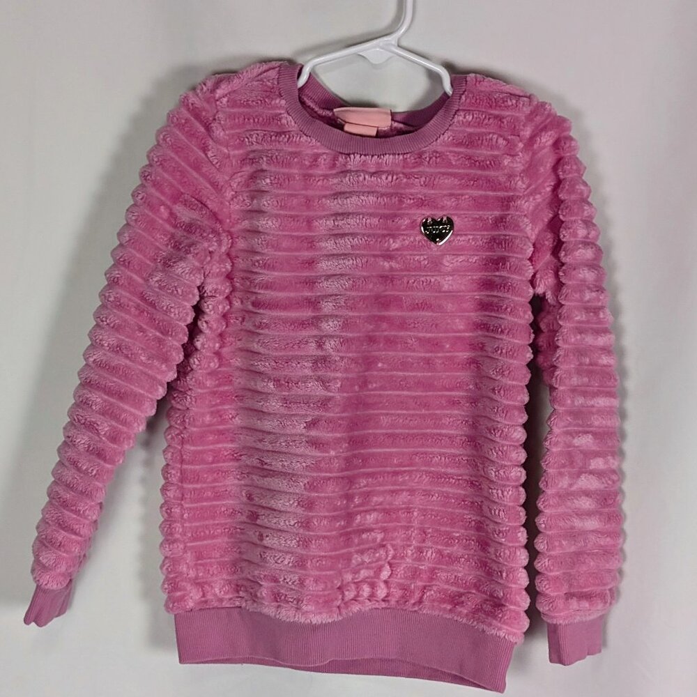 Juicy Couture Soft Pink Long Sleeve Sweater - Girl's Sz. 6